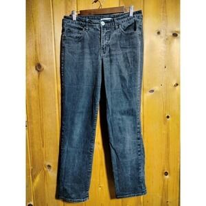 Bandolino Blu black jeans size 10 stretch basic